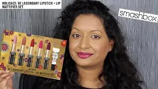 Smashbox Holidaze: обзор набора помады и матирующего средства для губ Be Legendary