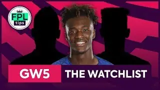 GW5: FPL WATCHLIST | Gameweek 5 | Fantasy Premier League Tips 2019/20