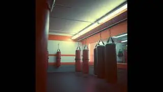 Kickboxing in the Neon Glow | High-Energy Fight Anthem