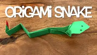 Origami with Sarah 8 Snake