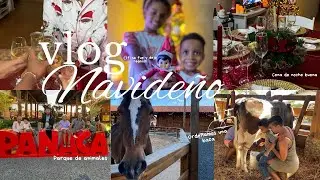 Vlog navideños de una familia dominicana/ fuimos a un parque de animales