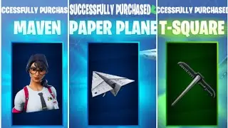 Fortnite New Maven Skin Set Gameplay
