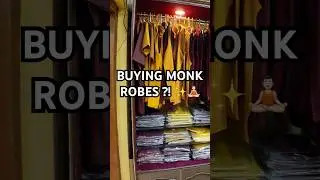 Inside a Buddhist Monk Robe Shop: Traveler&rsquo;s Unique Find in Kathmandu #nepalivlog #nepal
