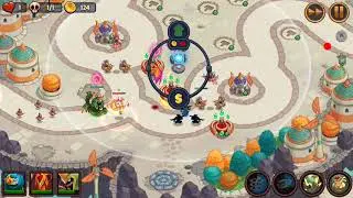 Realm Defense - World 4 Level 85-Azure Village - Legendary