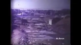 RT 195 Construction c1972 Across Acushnet River Vintage Film