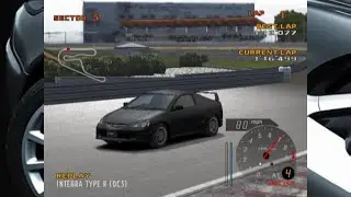 Enthusia Professional Racing [PCSX2] - Time Attack Replay (Honda Integra Type R (DC5))