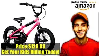 Buy 12 14 16 Inch Kids Bike BMX Style Bicycle with Training Wheels Coaster Brake for 1-8 Years Old
