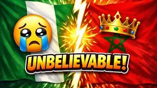 NIGERIA VS MOROCCO: The Most Controversial Game in AFCON History! 😱🇳🇬🇲🇦 