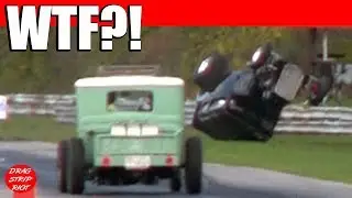 Hot Rod Nostalgia Drag Racing Crash
