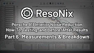2023 Porsche 911 GT3 - Sound Deadening Noise Reduction On 992 Using ResoNix - Part 6: Measurements