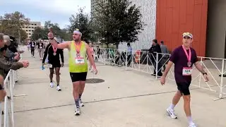 WATCH: Runners, joggers cross finish line at inaugural San Antonio Marathon