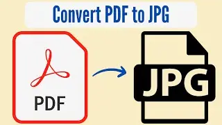 How to Convert PDF to JPG