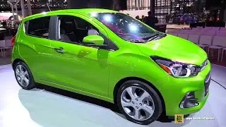 2016 Chevrolet Spark LT - Exterior and Interior Walkaround - Debut at 2015 New York Auto Show