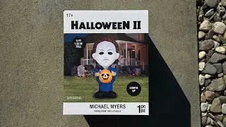 Michael Myers Airblown Inflatable Halloween 2 Unboxing