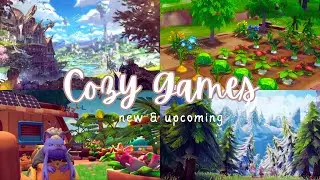 NEW & upcoming cozy games | farming, survival, and more