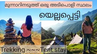 ⛰️Yellapetti Tent Camp Munnar⛰️(Trekking )
