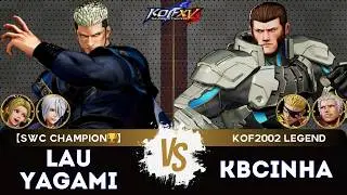 KOF XV ▰ LAUYAGAMI (&Aacute;ngel/Hinako/Goenitz) 🆚 KBECINHA (Ram&oacute;n/Yashiro/Maxima)🎞️Replay Match - 2/26
