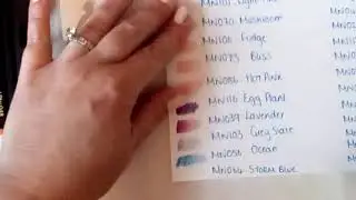 Watch me swatch - Black Widow Monarch wax pencils