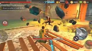 #ninja games/shadow ninja ryuko ninja game/part 5) last second Boss battle
