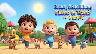 Learn Body Parts with Head, Shoulders, Knees and Toes 🧍&zwj;♂️🎵