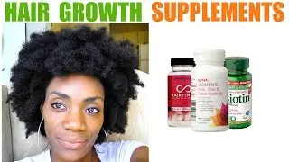 Vitamins and Supplements For Hair Growth | Haifinity, Biotin, etc.