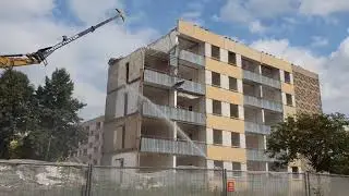 Abriss Pankower Straße Schwerin