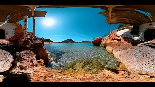 ✨Immersive 360&ordm; Relaxing Cala des Bot in Menorca experience - Nature