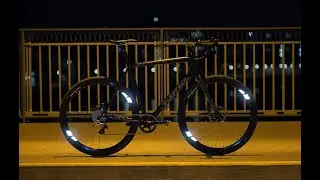 Bike Wheel Reflector: This brilliant flector 360 degree reflectivity protects you in the dark.