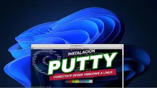 INSTALA PUTTY EN WINDOWS Y CONECTATE A CUALQUIER LINUX/UNIX