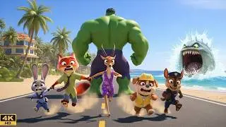 A Peaceful Sea Trip Turned Into a Nightmare 🌊 Judy’s Wild Escape & Rescue | 4K Animation