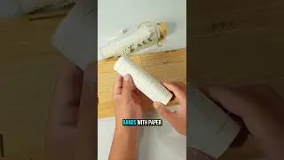 DIY Red Wolf Hand Cannon | Scrap Paper Weapon Craft Tutorial #shorts