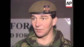 BOSNIA: THREE BRITISH TROOPS KILLED BY LAND MINE