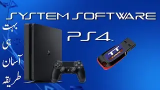 UPDATE PS4 SYSTEM SOFTWARE using a USB Flash Drive Best Top  Method