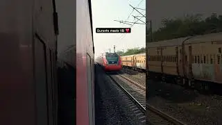 Mumbai Central - Gandhinagar Capital VB crossing #shorts #ytshorts #youtubeshorts
