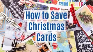 How to Save Christmas Cards