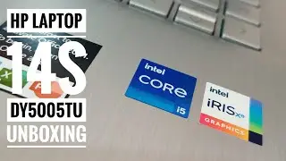 HP 14s-dy5005TU Laptop Unboxing And Physical Overview | HP Laptop 14s Unboxing | Quick Tipers