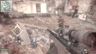 Modern Warfare 3 jumping quick scope kill