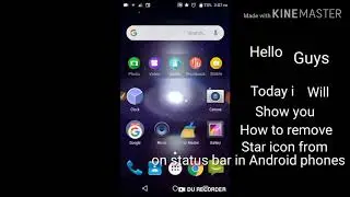 How to remove star icon from status bar on Android