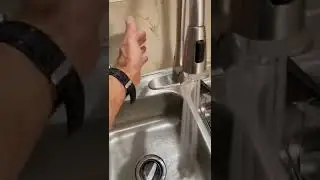 Touchless faucet install.  #faucet #kitchen #installation #sidehustle #handyman #touchless