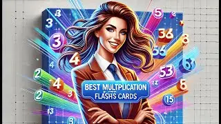 ✖️ Think Tank Scholar Multiplication Flash Cards | Best Multiplication Facts Flash Cards 🔢