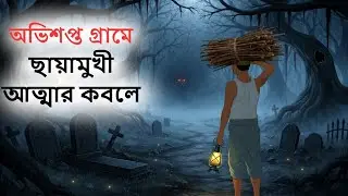 সেই রাতে জঙ্গলে | Ovisopto Gram | Haunted Village | Horror Cartoon | Bhuter Cartoon Bangla