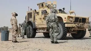 U.S. Marines participate in CBRN training course in Kuwait