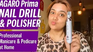 AGARO Prima Nail Drill & Polisher | Professional Manicure & Pedicure at Home 🔥 | Tabbu Sabnam