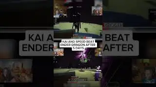 Throwback to when Kai and speed beat minecraft #speed #ishowspeed #kai #funny #tiktok #shorts
