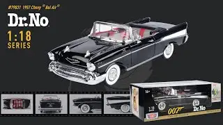 007 JAMES BOND COLLECTION - Dr.No 1:18 1957 Chevy Bel Air | MOTORMAX