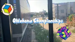 Oklahoma Championship Cubing Vlog! 