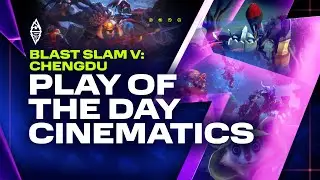 EVERY Play of the Day Dota 2 Cinematic from BLAST Slam V: Chengdu 🎥