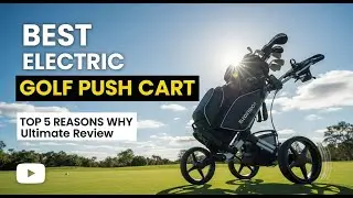 TOP 5 BEST Electric Golf Push Cart 2026 | Motorized golf push cart