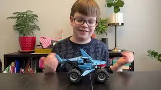 LEGO Megalodon Monster Jam Pullback Car review