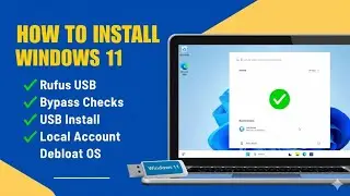 Windows 11 Auto Installer for Unsupported PCs | Bypass TPM, Secure Boot & RAM Requirements